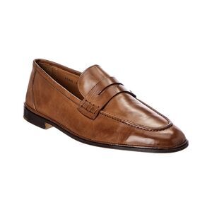 Antonio Maurizi Leather Loafer, Brown